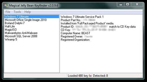 Magic Jelly Bean Key Finder: The Leading Software Activation Tool for PC Users